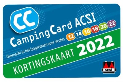 Cheap Camping with ACSI-card!