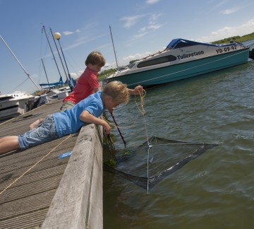 Crab catching